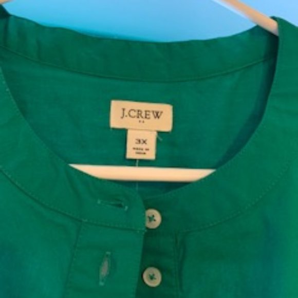 J Crew Tiered Cotton Poplin Dress - NWT - Picture 2 of 8